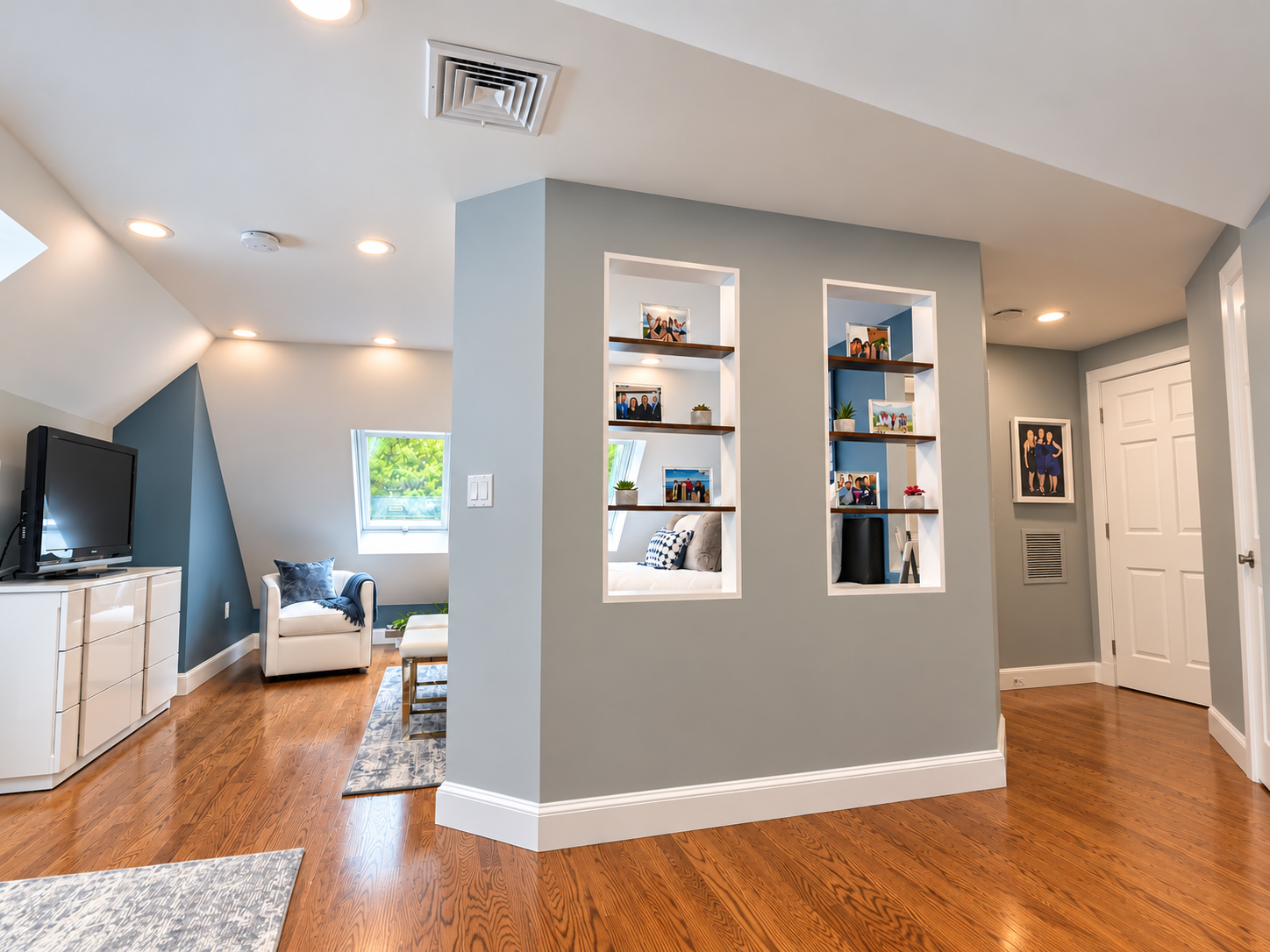 After — Attic Conversion – Bedroom & Bathroom (6 of 13)