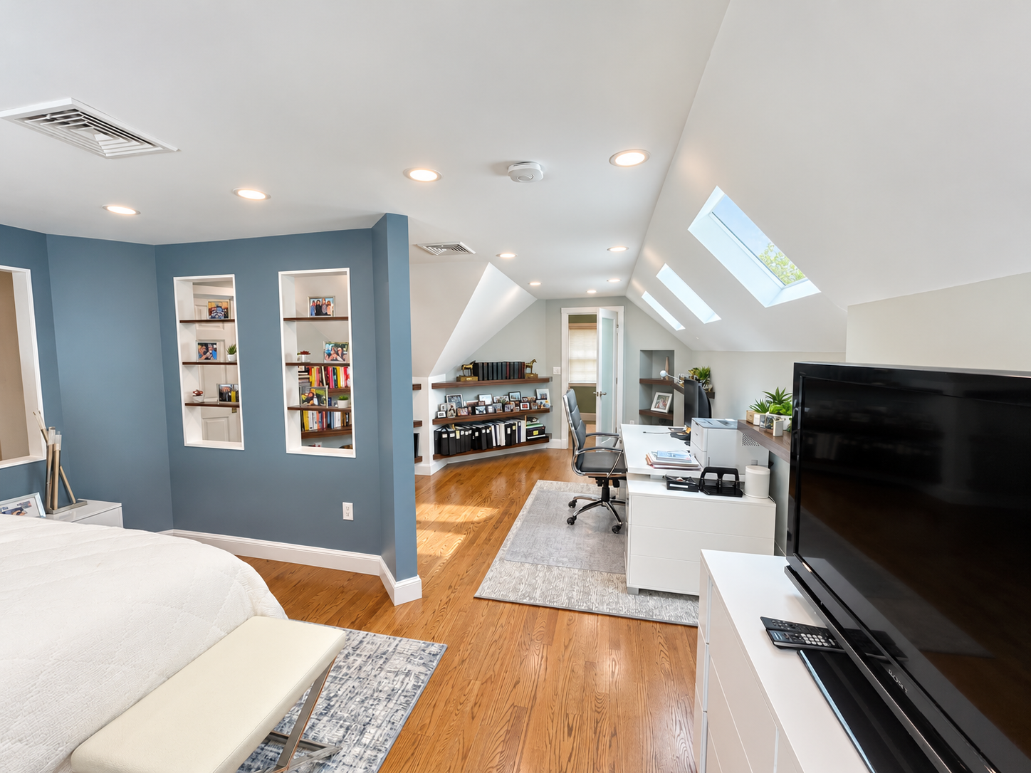 After — Attic Conversion – Bedroom & Bathroom (1 of 13)