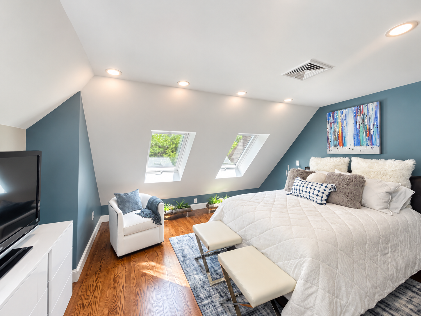 After — Attic Conversion – Bedroom & Bathroom (2 of 13)