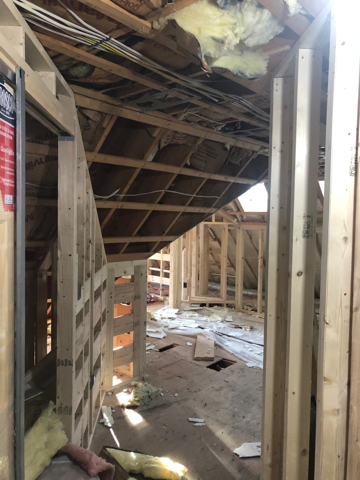 Before — Attic Conversion – Bedroom & Bathroom (2 of 4)
