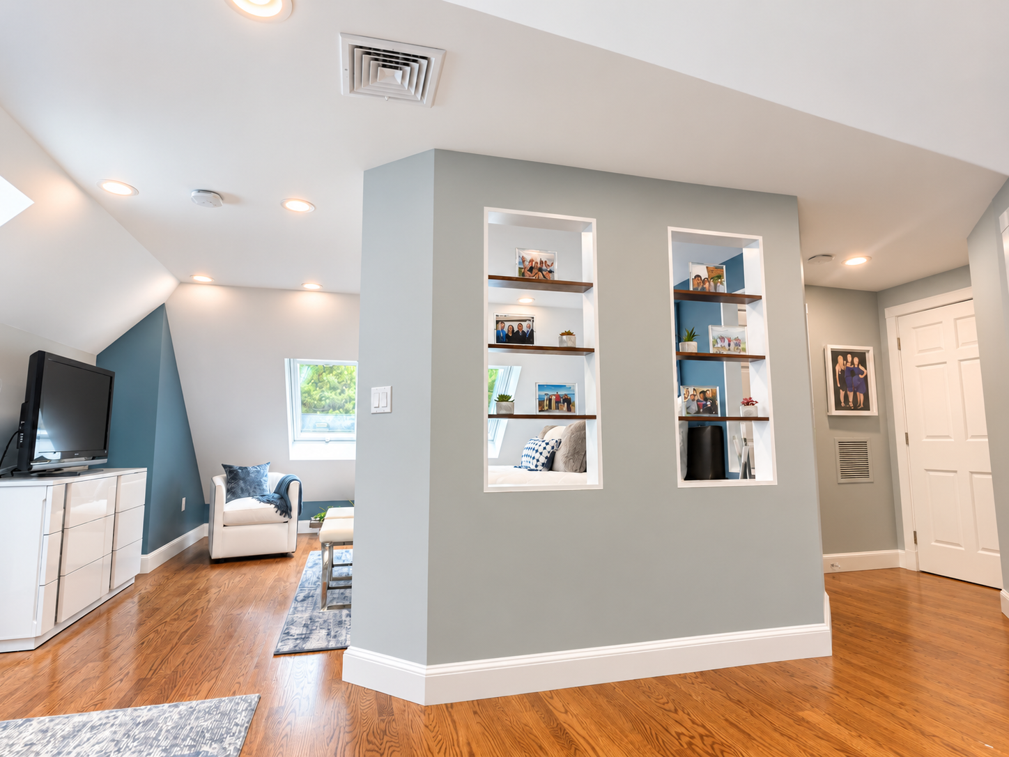 After — Attic Conversion – Bedroom & Bathroom (5 of 13)